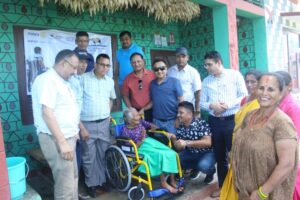 Read more about the article <strong>Wheelchair Distribution Program at Bharatpur- 22, Patihani Chitwan</strong>