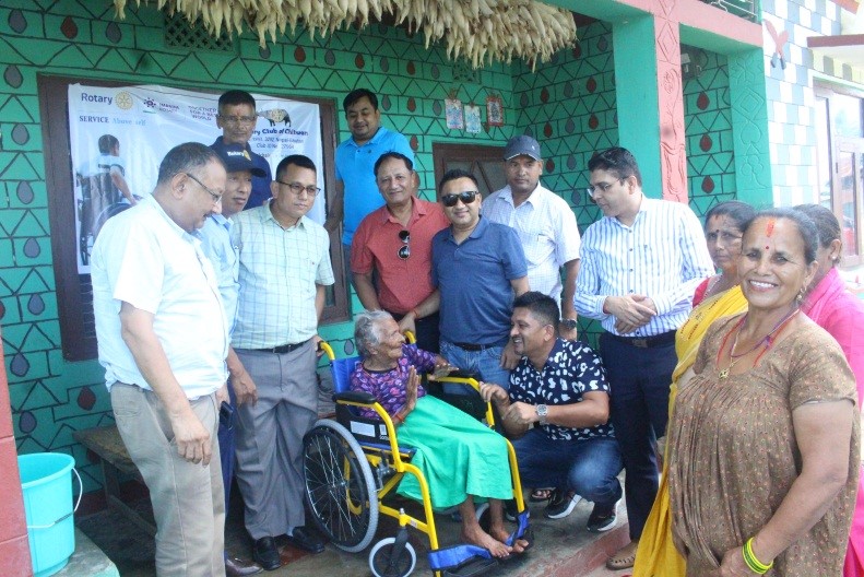 You are currently viewing <strong>Wheelchair Distribution Program at Bharatpur- 22, Patihani Chitwan</strong>